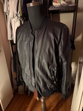 Paul Smith Mens "Constellation" Bomber Jacket - Medium
